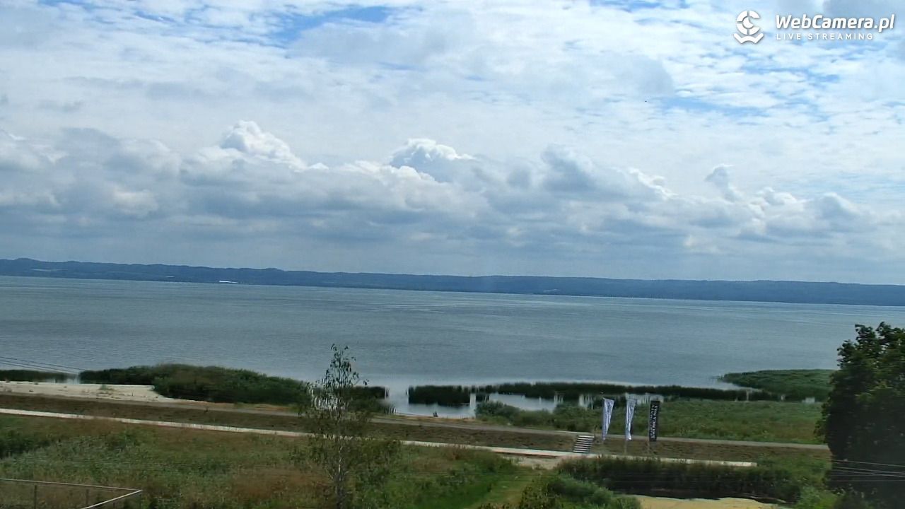 Widok na Zalew Wiślany i Mierzeję Wiślaną